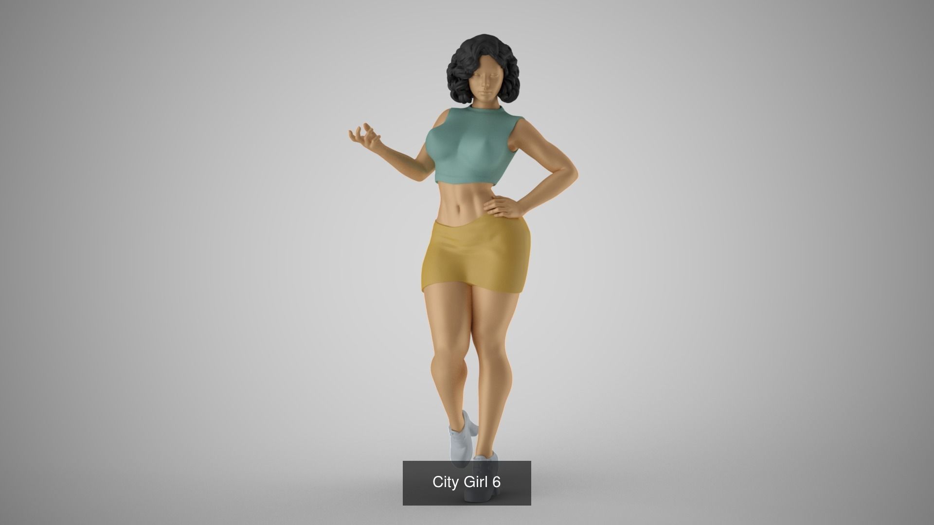 Selected Human Models 2 3D Model Collection_10