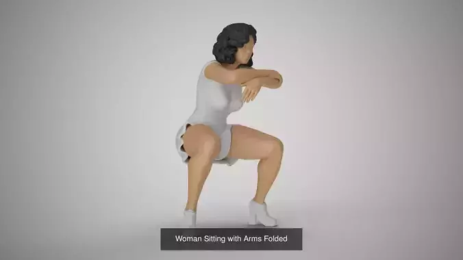 Selected Human Models 2 3D Model Collection