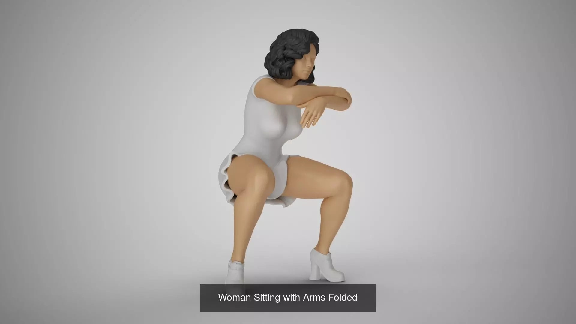 Selected Human Models 2 3D Model Collection_0