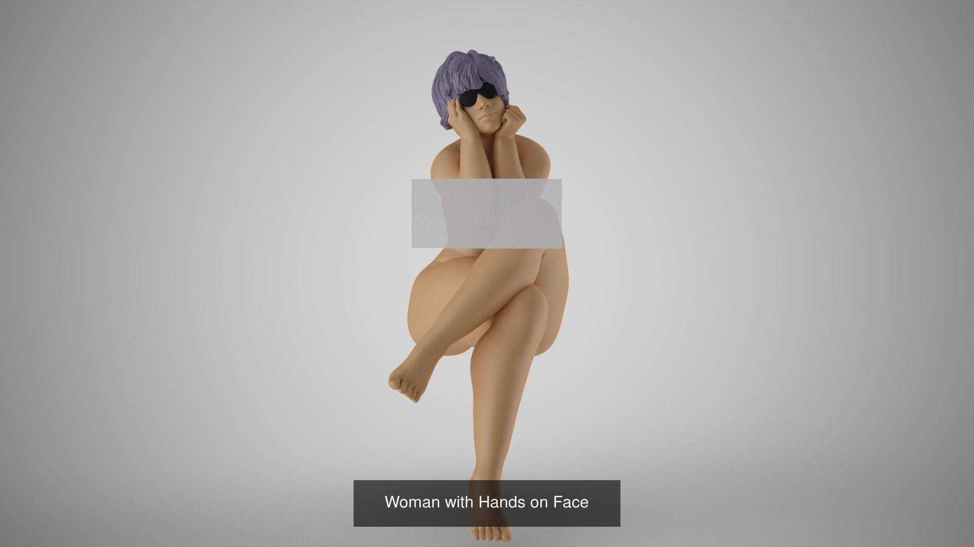 Selected Human Models 2 3D Model Collection_7