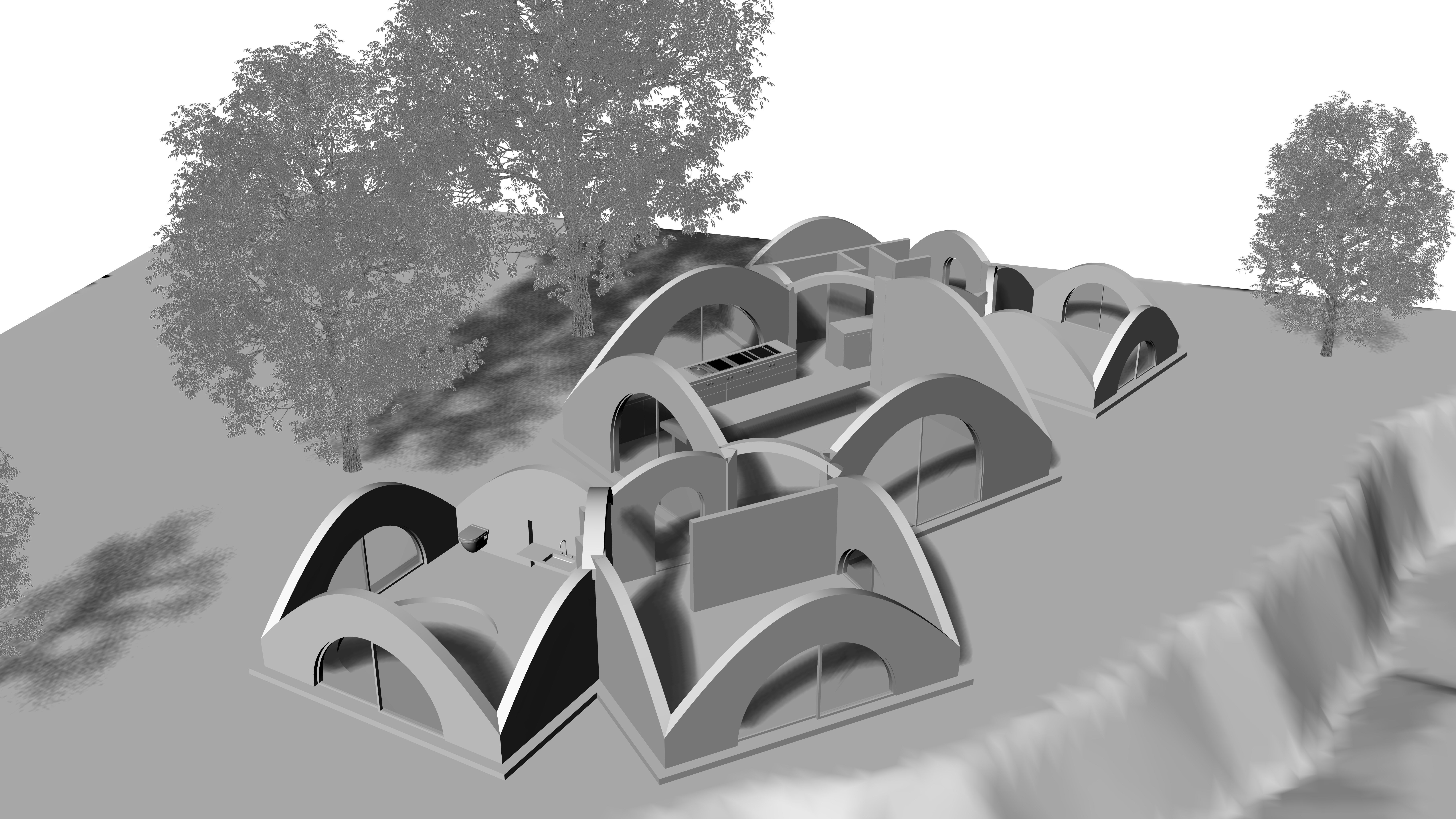 JIKKA HOUSE Issei Suma Rhino 3D Model 3D model_5