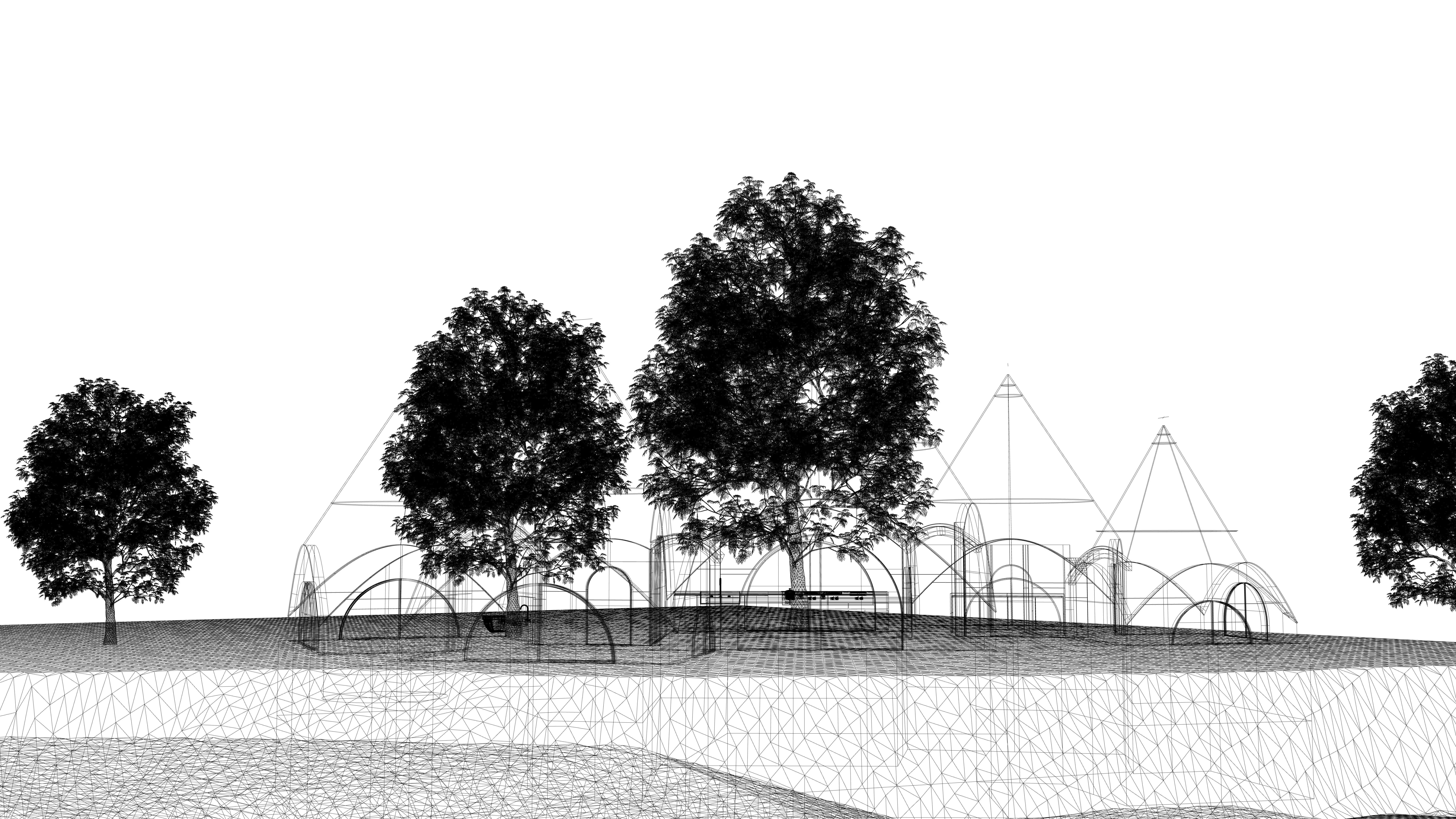 JIKKA HOUSE Issei Suma Rhino 3D Model 3D model_8