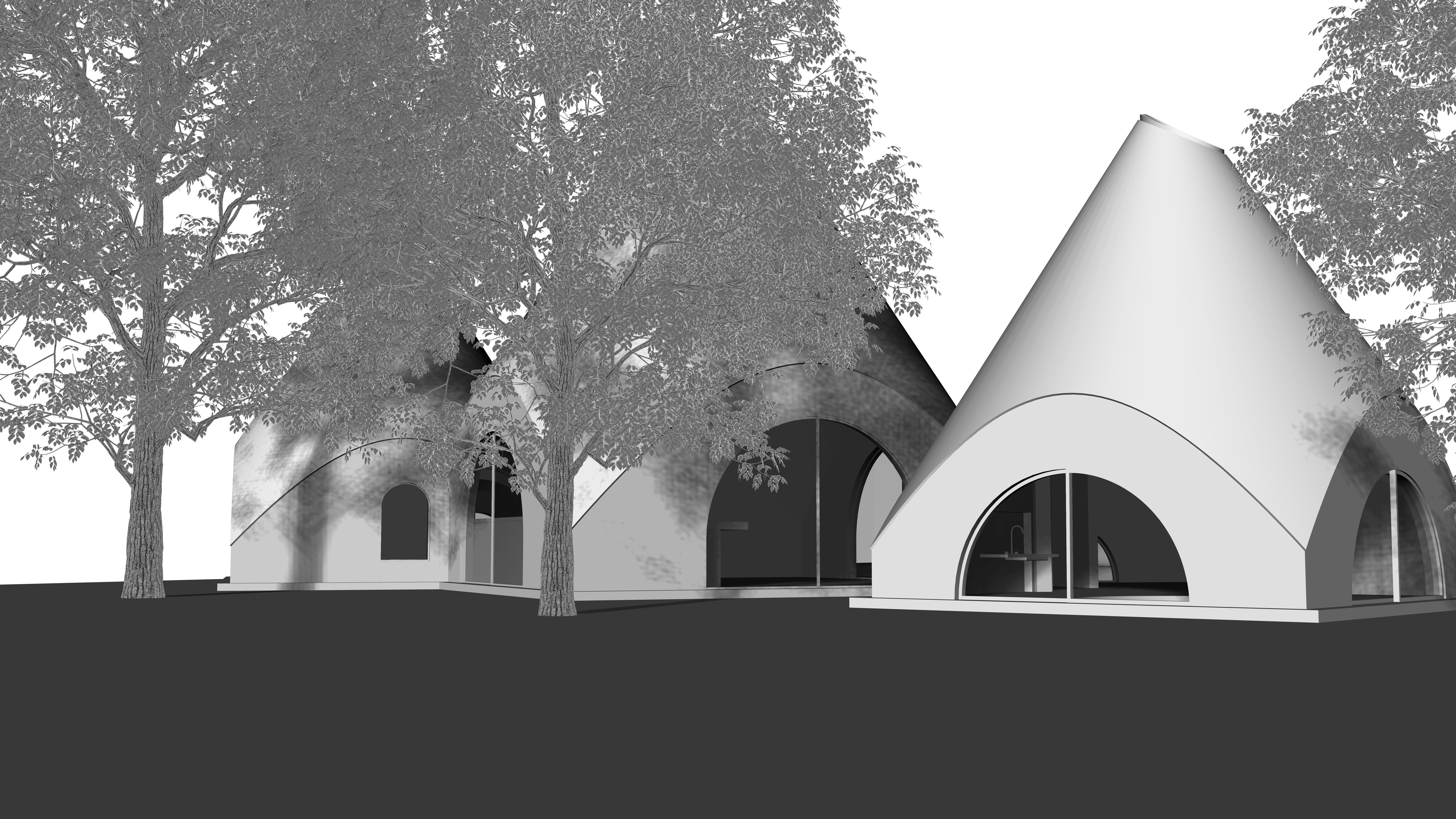 JIKKA HOUSE Issei Suma Rhino 3D Model 3D model_4