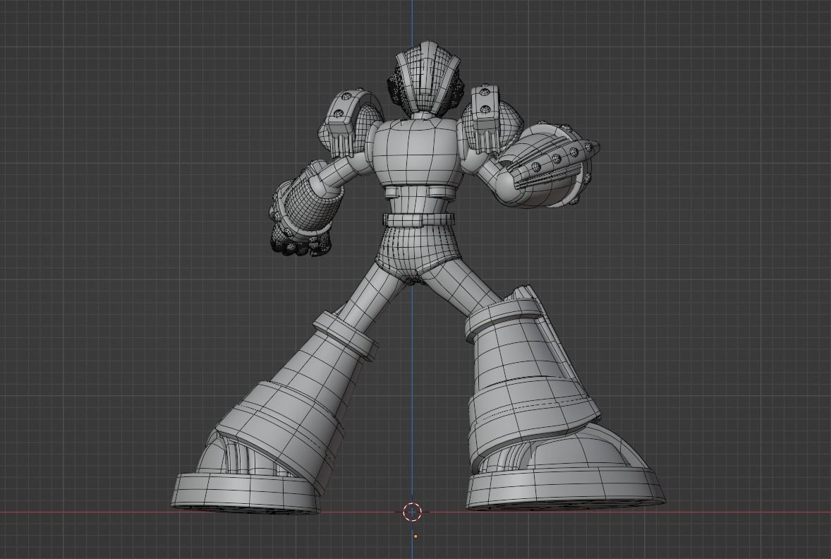 Megaman Gaea Armor - Mega Man X5 3D model_13