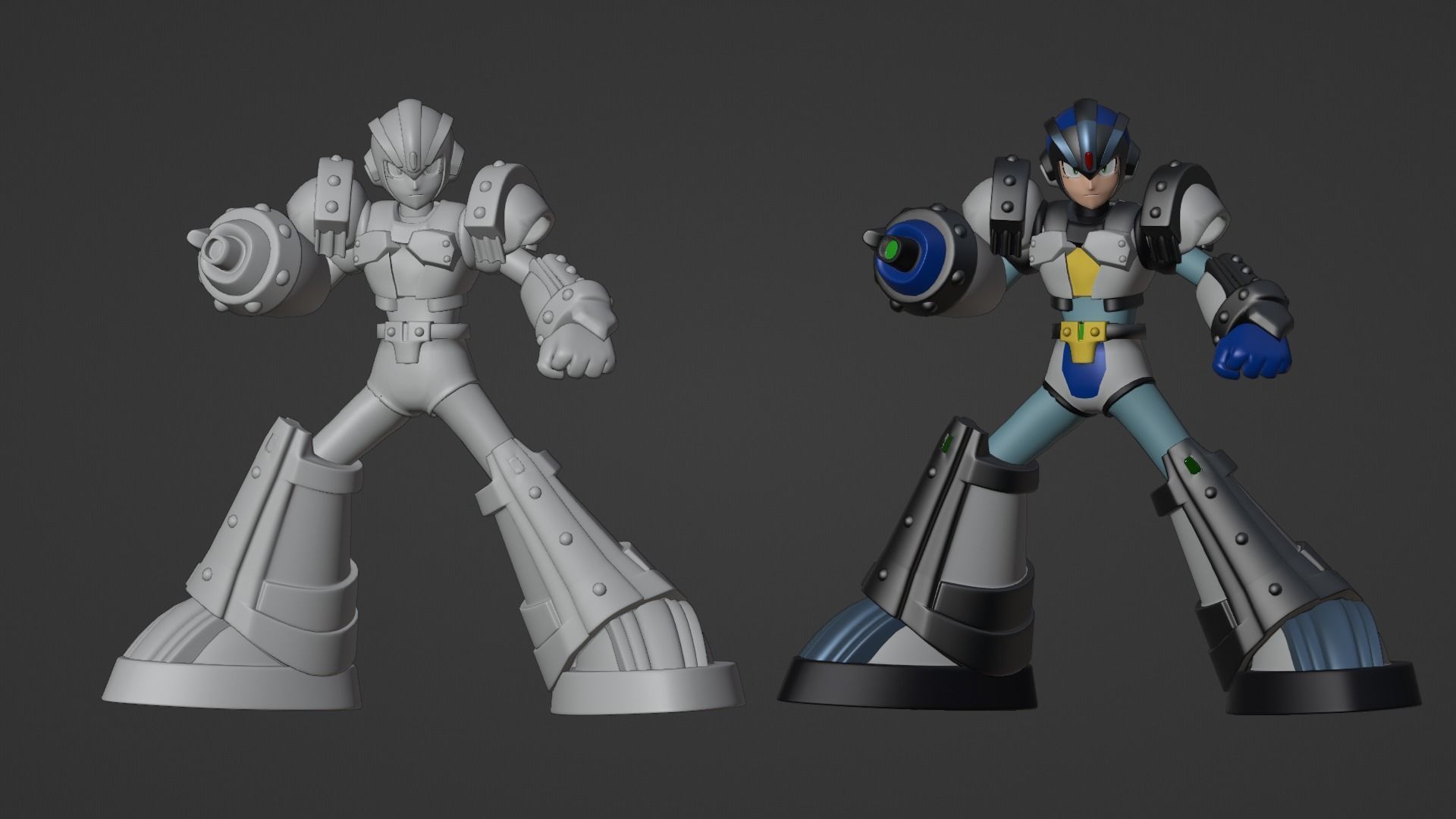 Megaman Gaea Armor - Mega Man X5 3D model_20