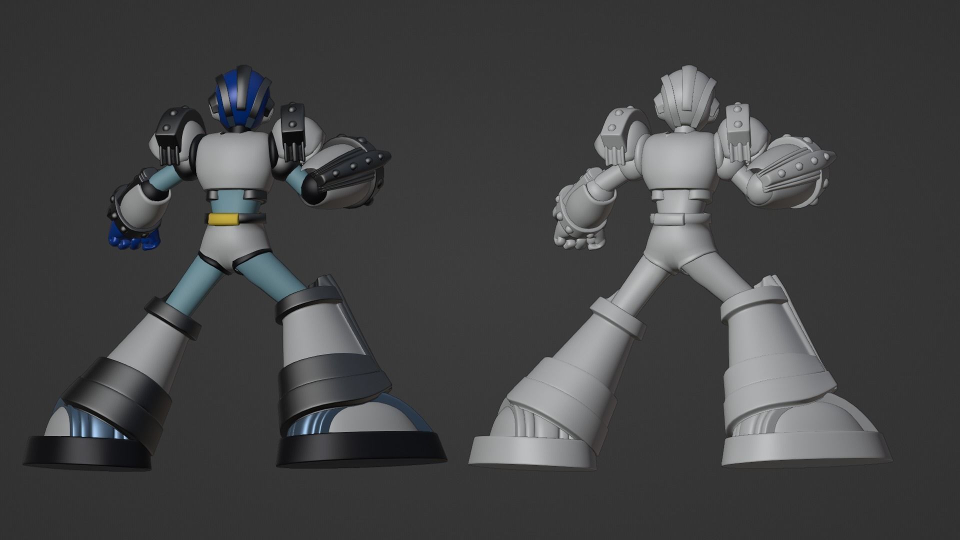 Megaman Gaea Armor - Mega Man X5 3D model_21