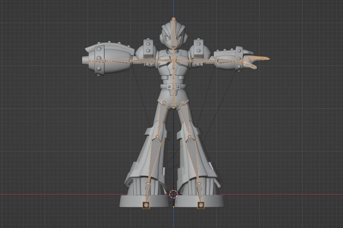 Megaman Gaea Armor - Mega Man X5 3D model_16