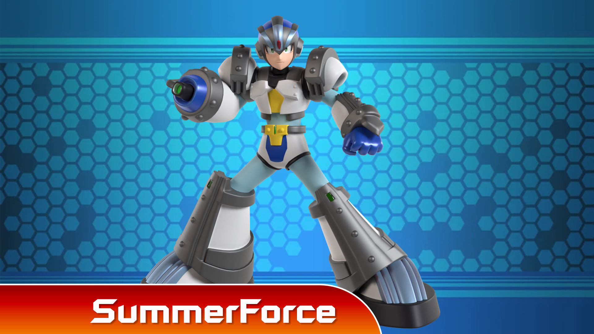 Megaman Gaea Armor - Mega Man X5 3D model_2