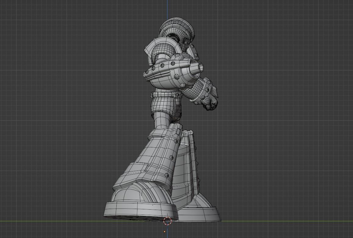 Megaman Gaea Armor - Mega Man X5 3D model_14