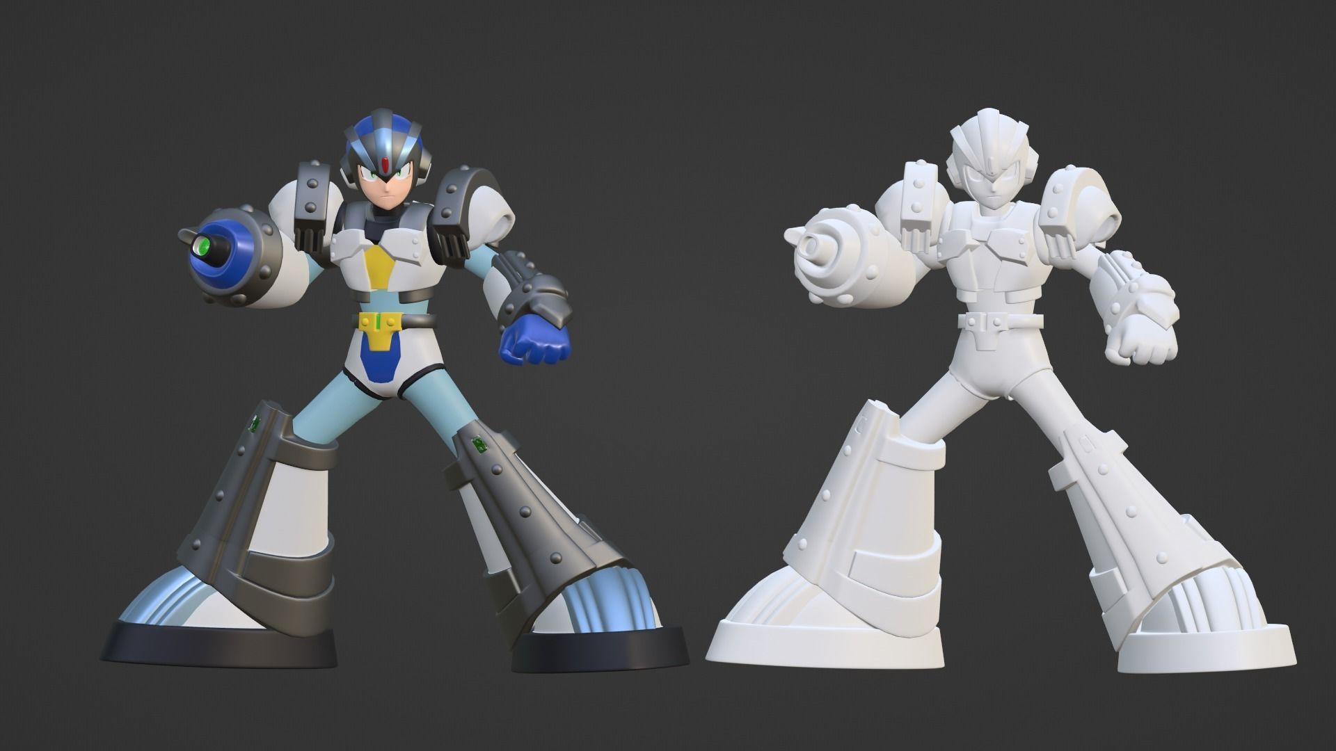 Megaman Gaea Armor - Mega Man X5 3D model_18