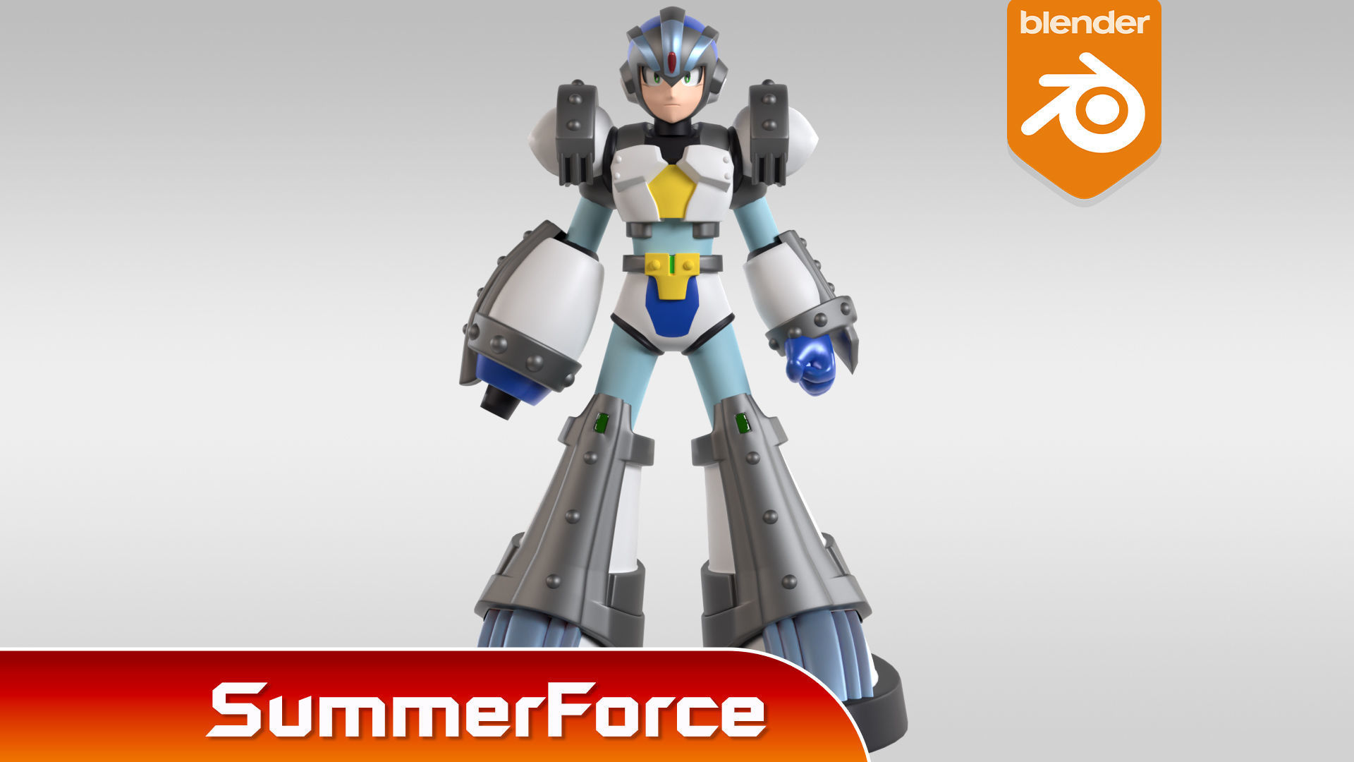 Megaman Gaea Armor - Mega Man X5 3D model_3