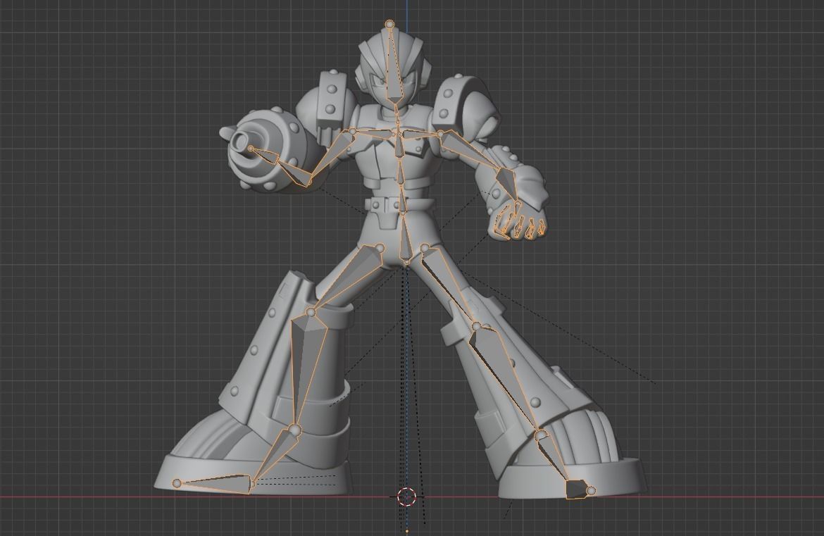 Megaman Gaea Armor - Mega Man X5 3D model_15
