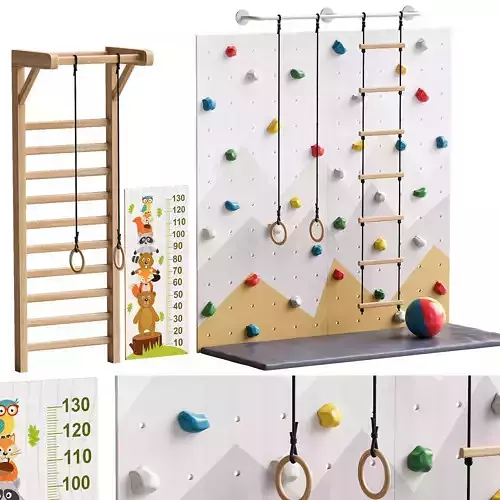 Children playground 3D model