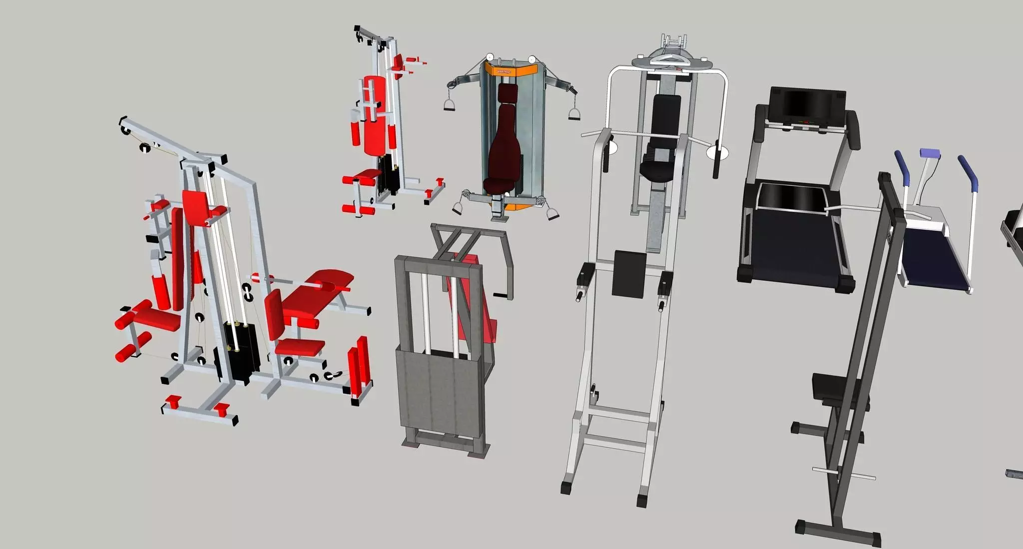 GYM ROOM 3D print model_0