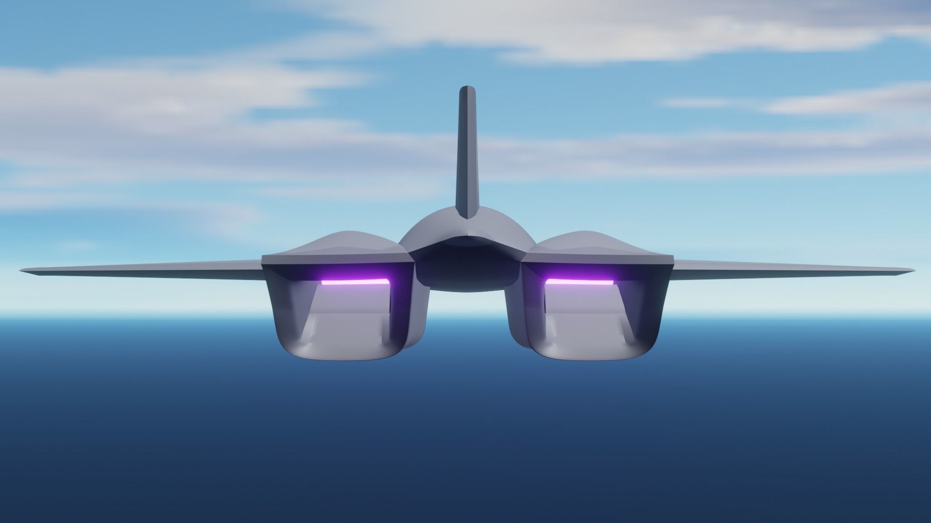 SR72 UAV Concept Low-poly 3D model_11