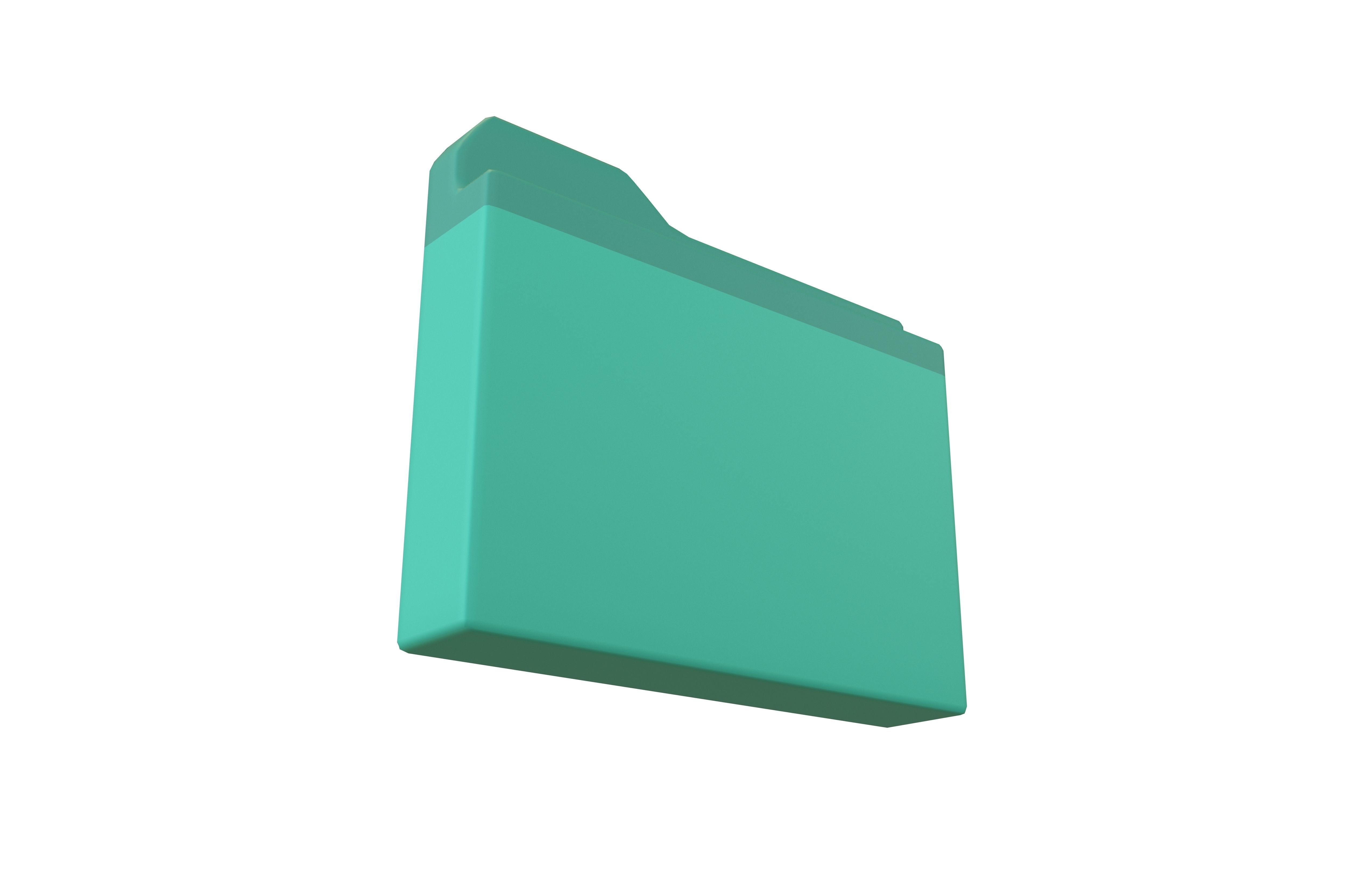 Folder Icon v1 003 Low-poly 3D model_3