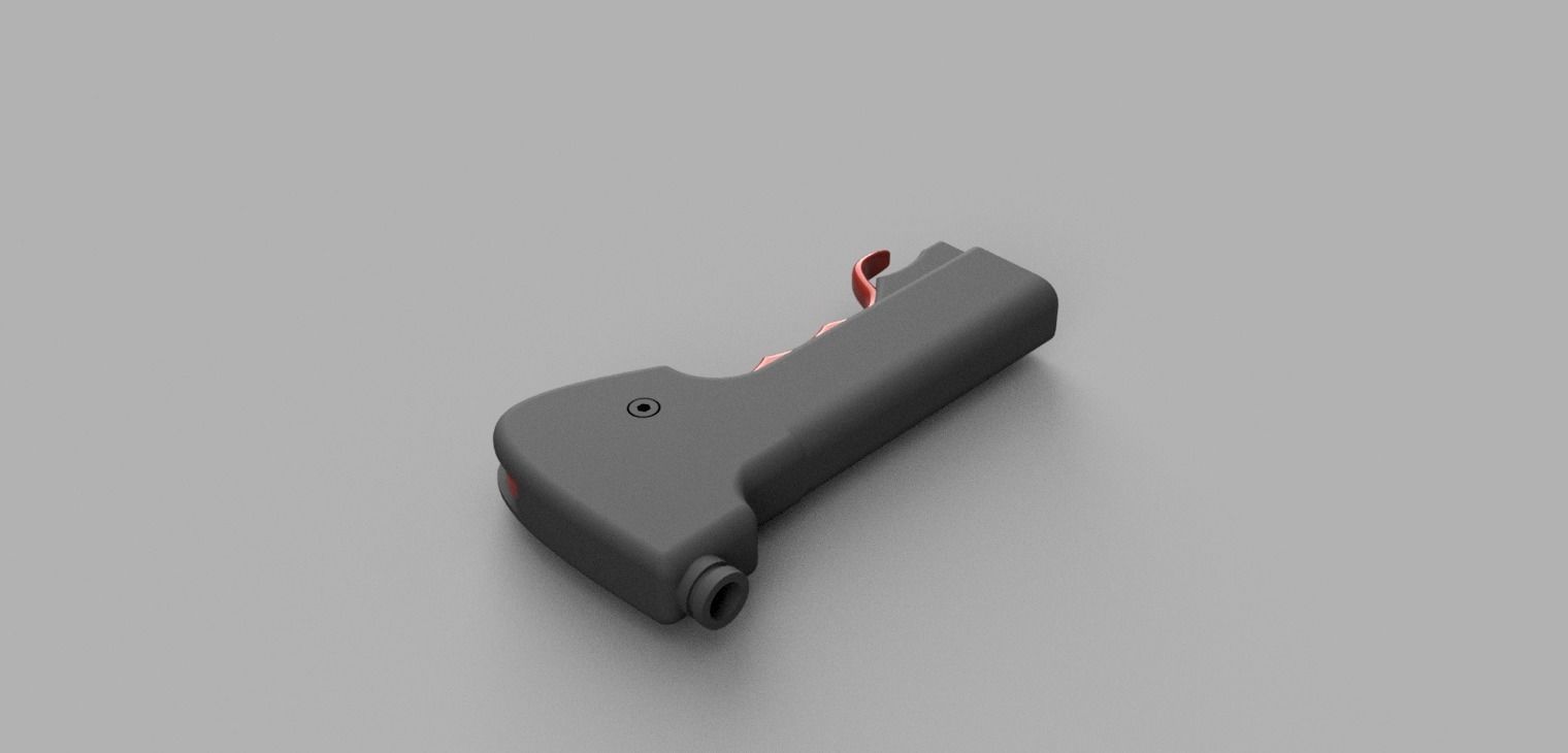 Paramotor Throttle 3D print model_5