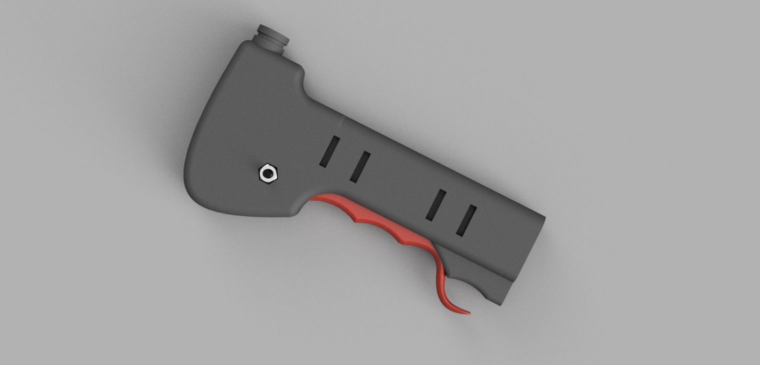 Paramotor Throttle 3D print model_6