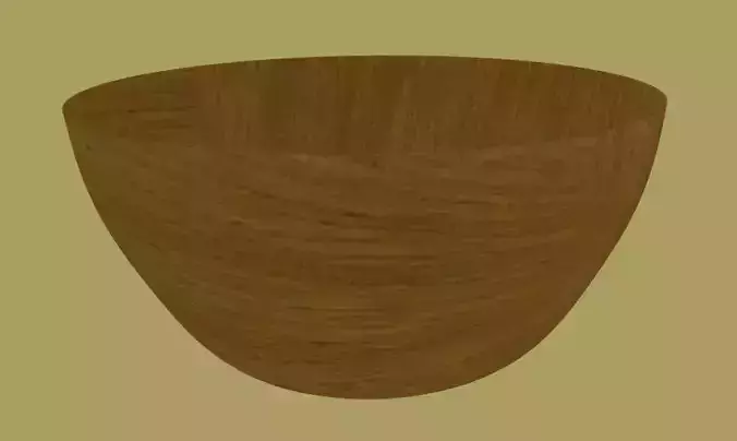 Wood bowl