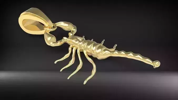  Scorpion Pendant Necklace for Men Punk Rock Jewelry Gift 