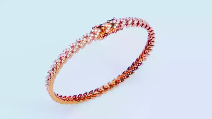 Tennis bracelet box clasp 2 3D print model