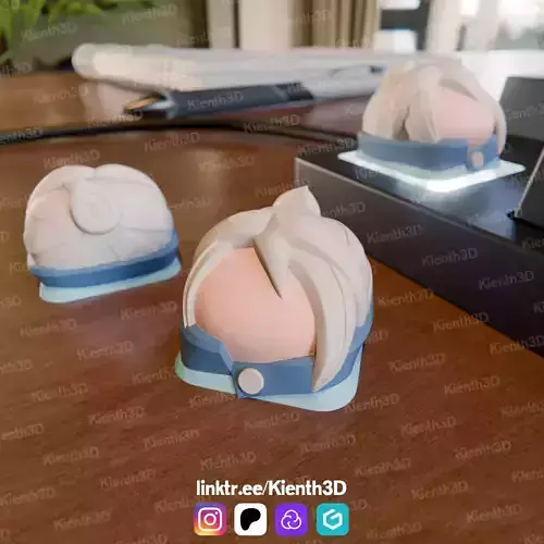 Jett Valorant Keycap 3D print model