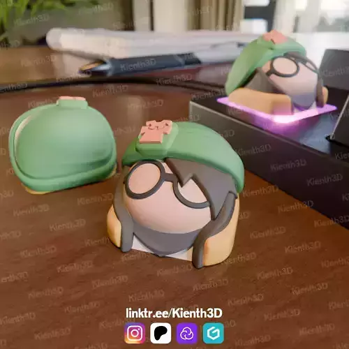 Killjoy Valorant Keycap 3D print model