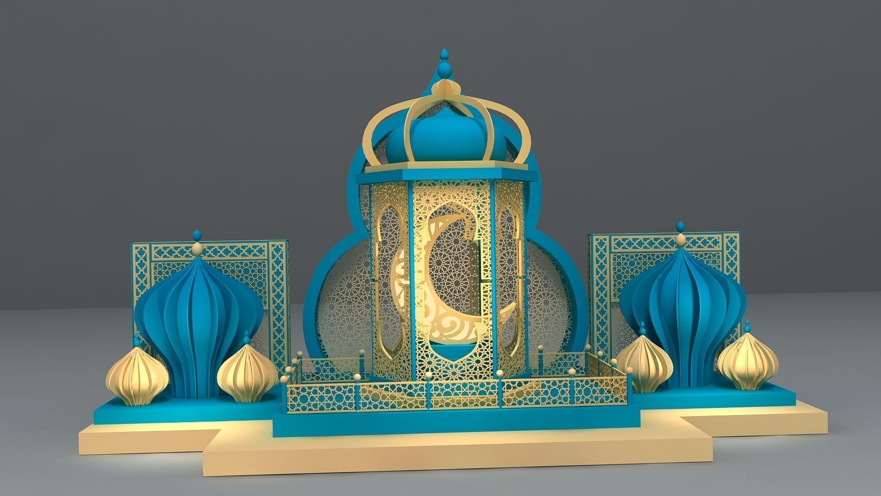 arabic 3d model 3D model | CGTrader