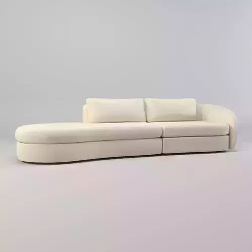 Upholstered cloud sofa
