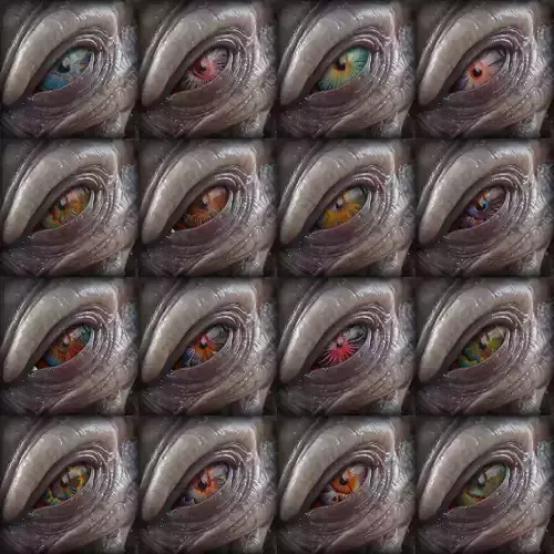 Alien Fantasy Eyes Vol 03 - PBR