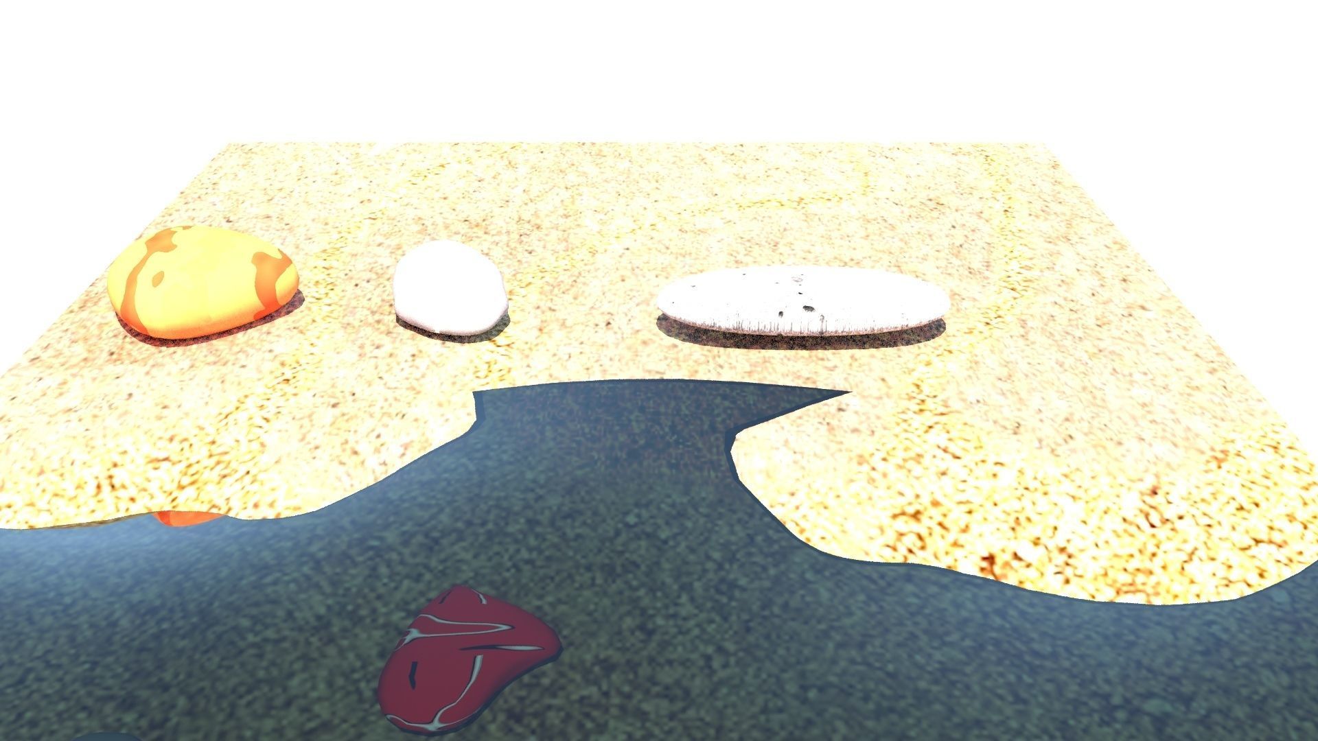 Beach 3D model_3
