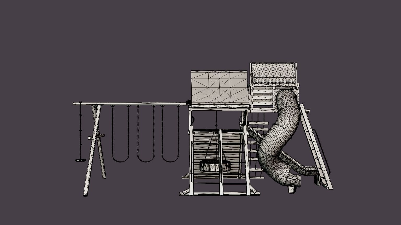 Circus Castle Pkg V Loaded Low-poly 3D model_5