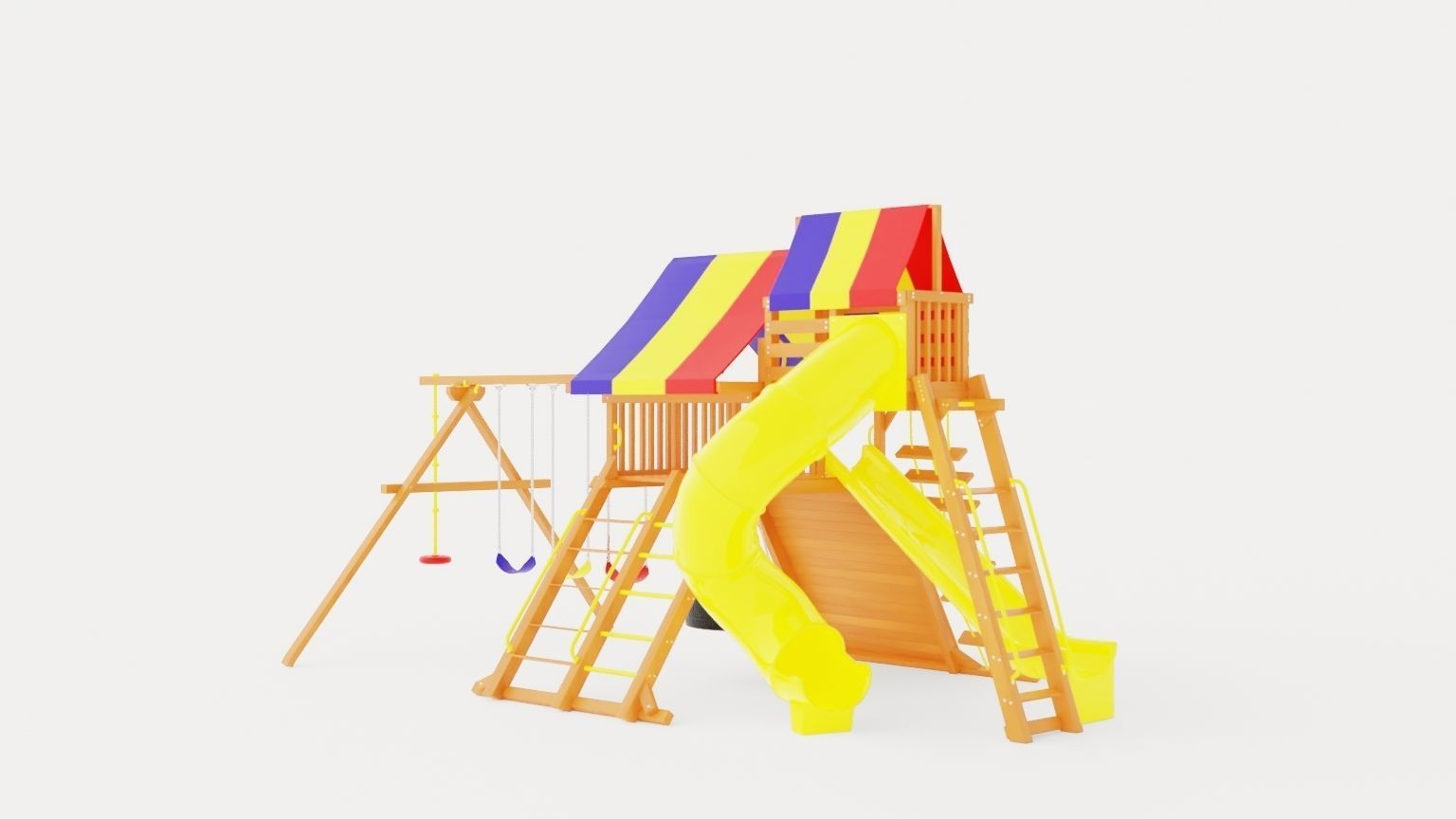 Circus Castle Pkg V Loaded Low-poly 3D model_3