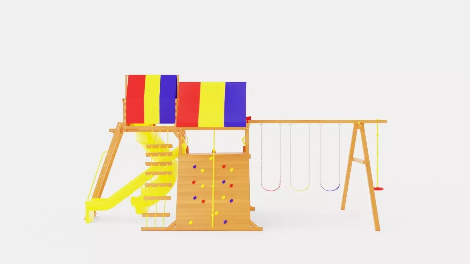 Circus Castle Pkg V Loaded Low-poly 3D model_0