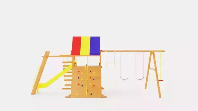 Circus Castle Pkg III Loaded Low-poly 3D model