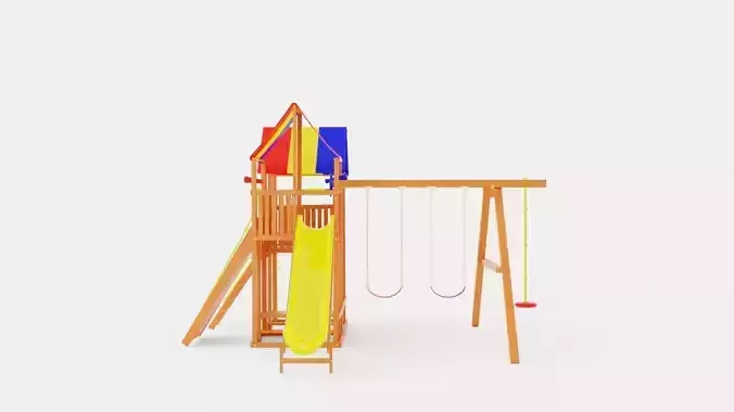 King Kong Clubhouse Pkg II Low-poly 3D model