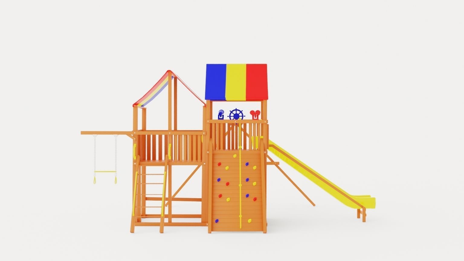 King Kong Clubhouse Pkg II Low-poly 3D model_2