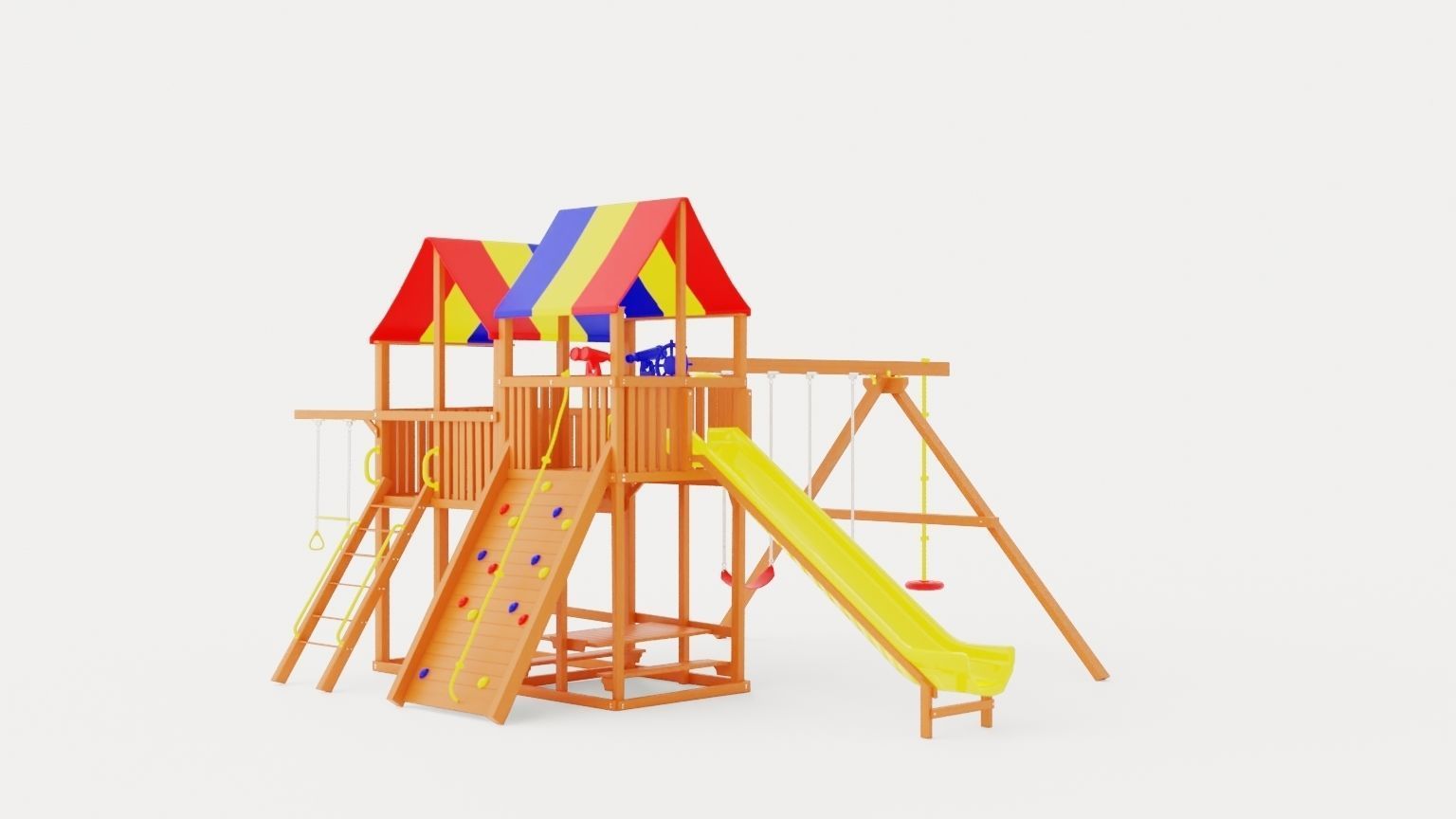 King Kong Clubhouse Pkg II Low-poly 3D model_1