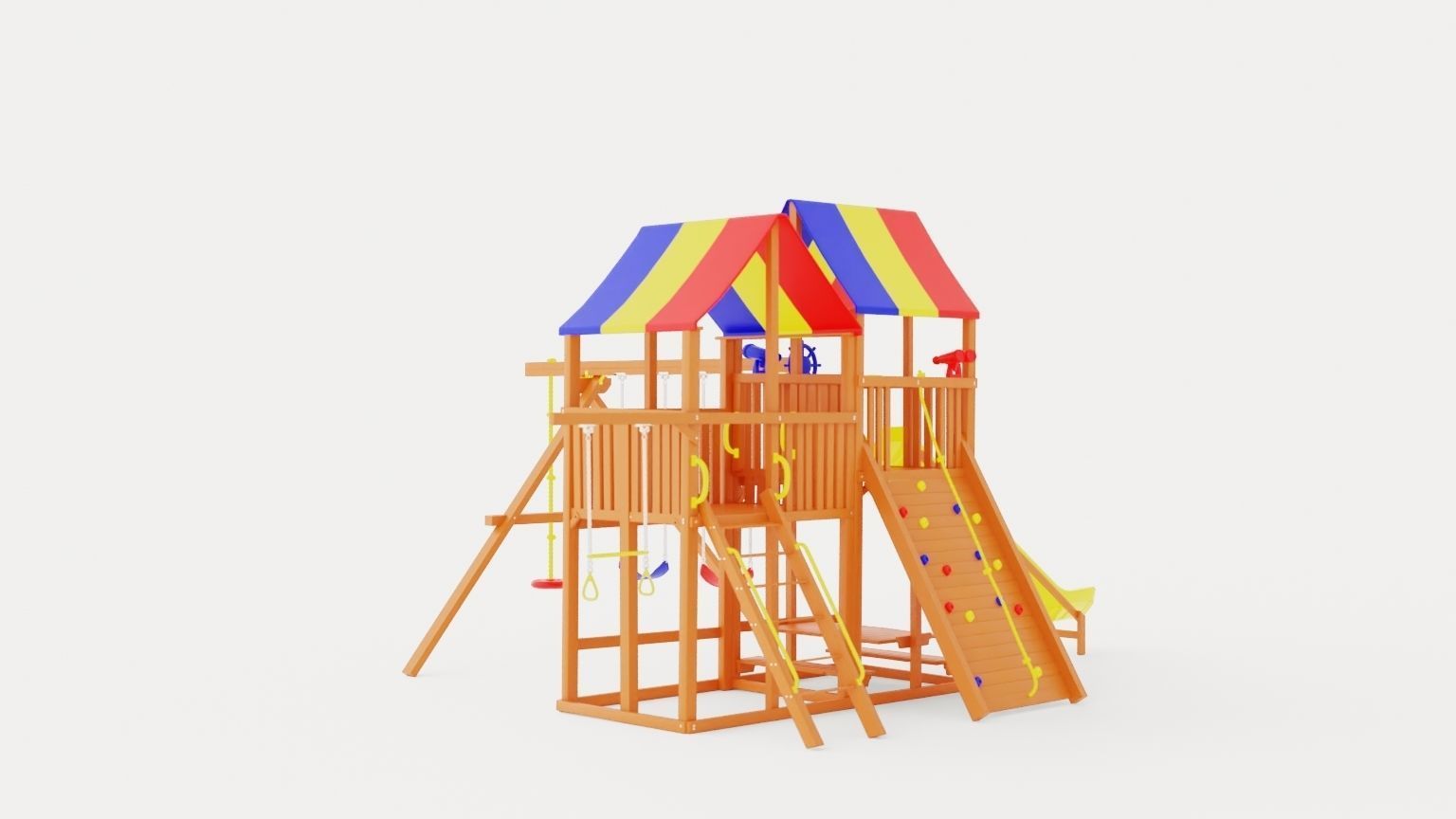 King Kong Clubhouse Pkg II Low-poly 3D model_3