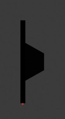 Television Low-poly 3D model_1