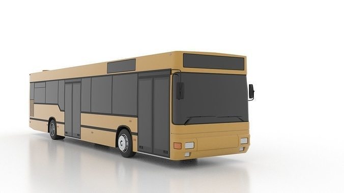 MAN A10 NL202-2 Low Low-poly 3D model