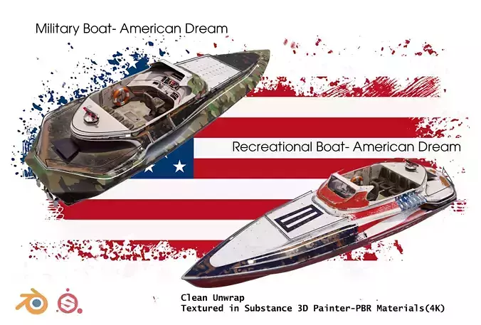 boats collection- Interior And Exterior-High detailed