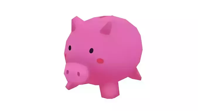 Piggy Bank - Hand Painted