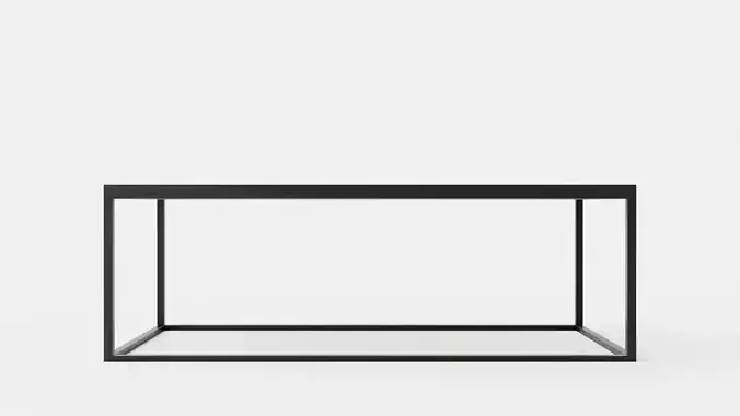 Eastside Coffee table - 120 x 60 - Black oak