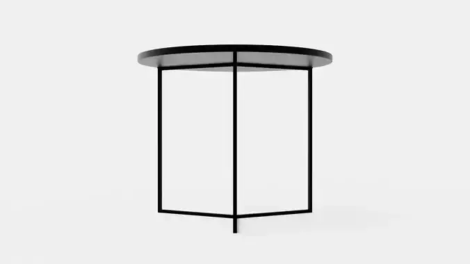 Midtown side table black