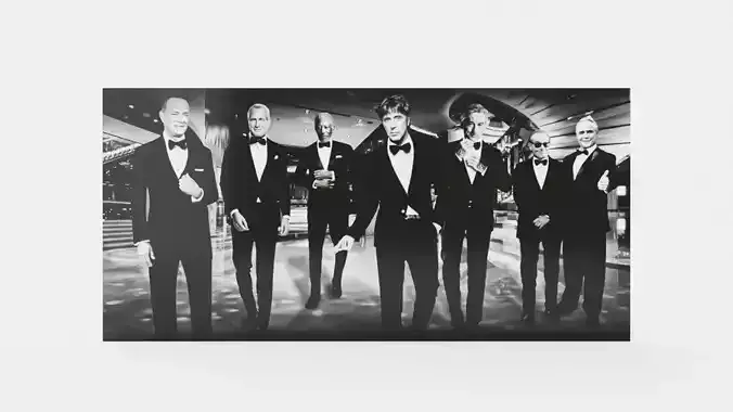 Photo Art - Big Shots Hollywood Low-poly 3D model