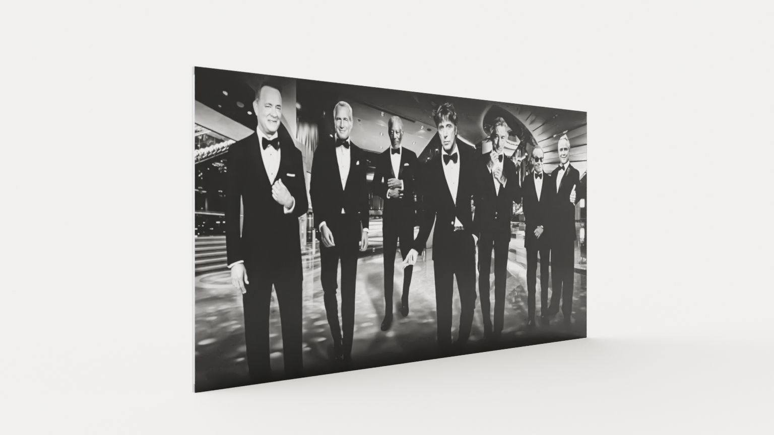 Photo Art - Big Shots Hollywood Low-poly 3D model_1