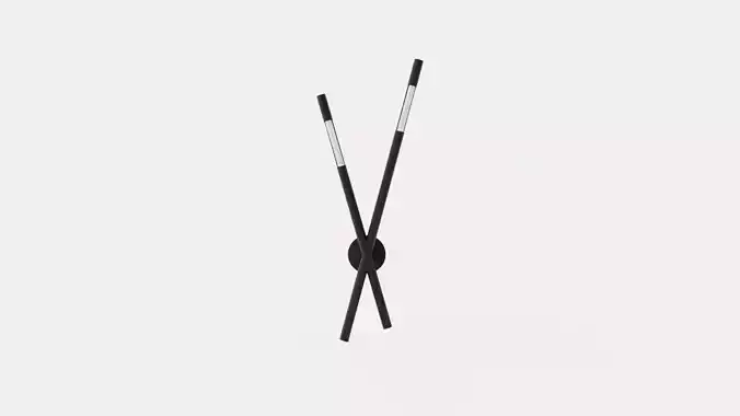 Hendrix Wall Lamp - Dark Bronze - Double