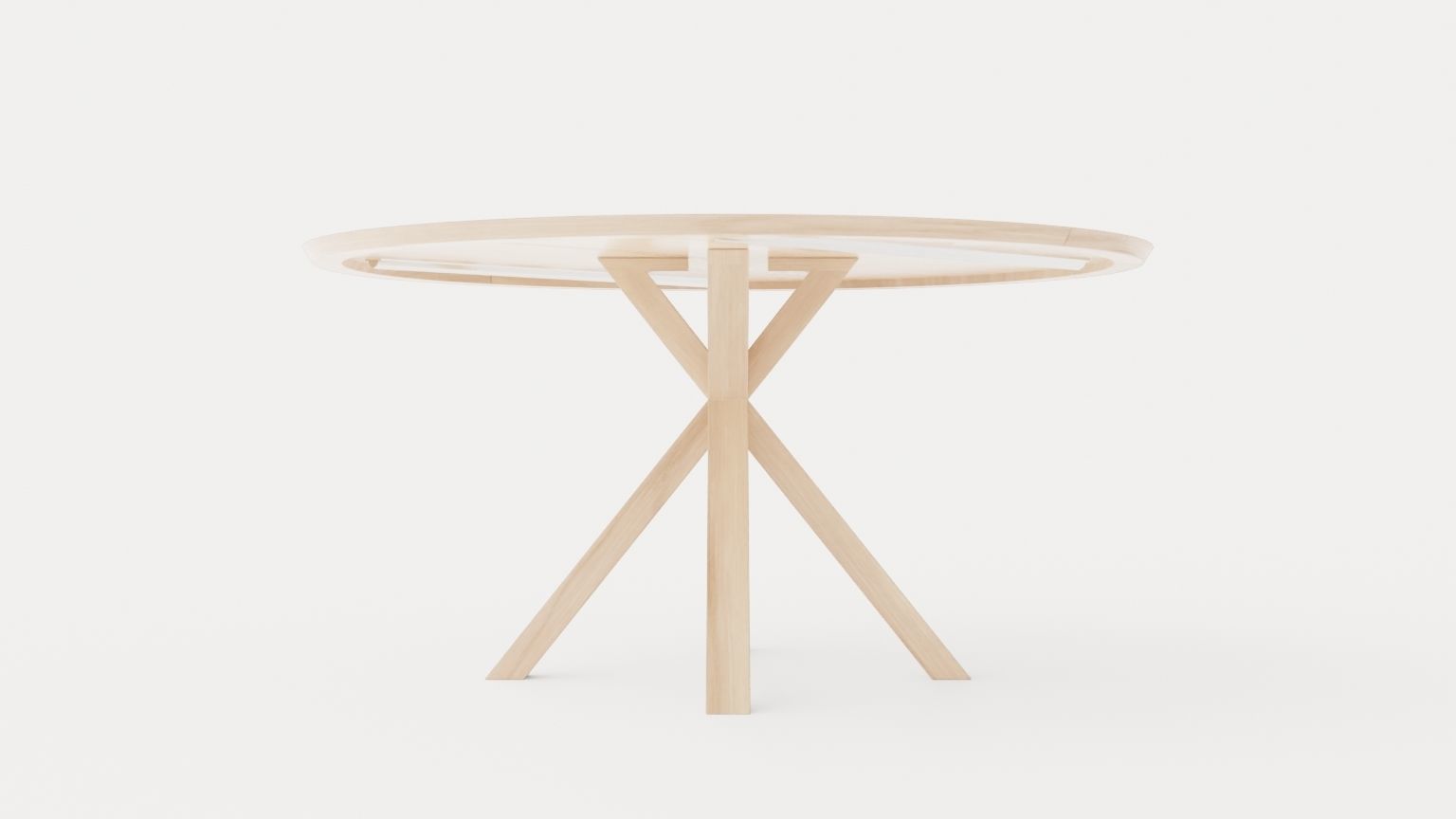 Liberty dining table light eil Low-poly 3D model_1