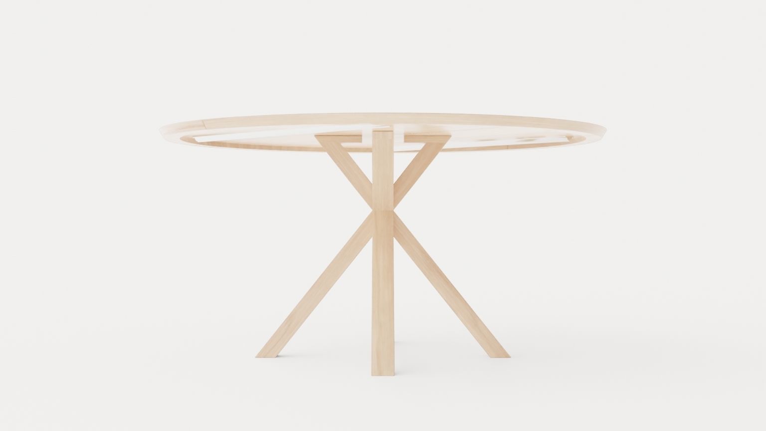 Liberty dining table light eil Low-poly 3D model_3